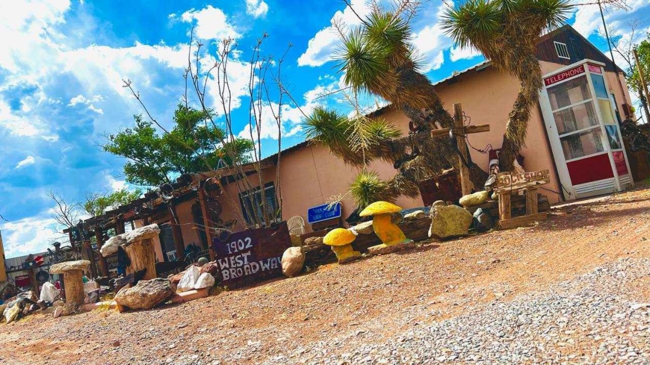 A Taste Of West Texas The Old Rock Shop Villa Van Horn Exterior photo
